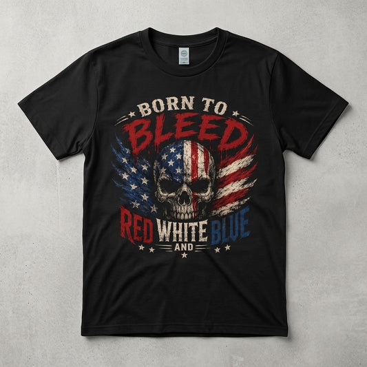 Bleed Blue & Red